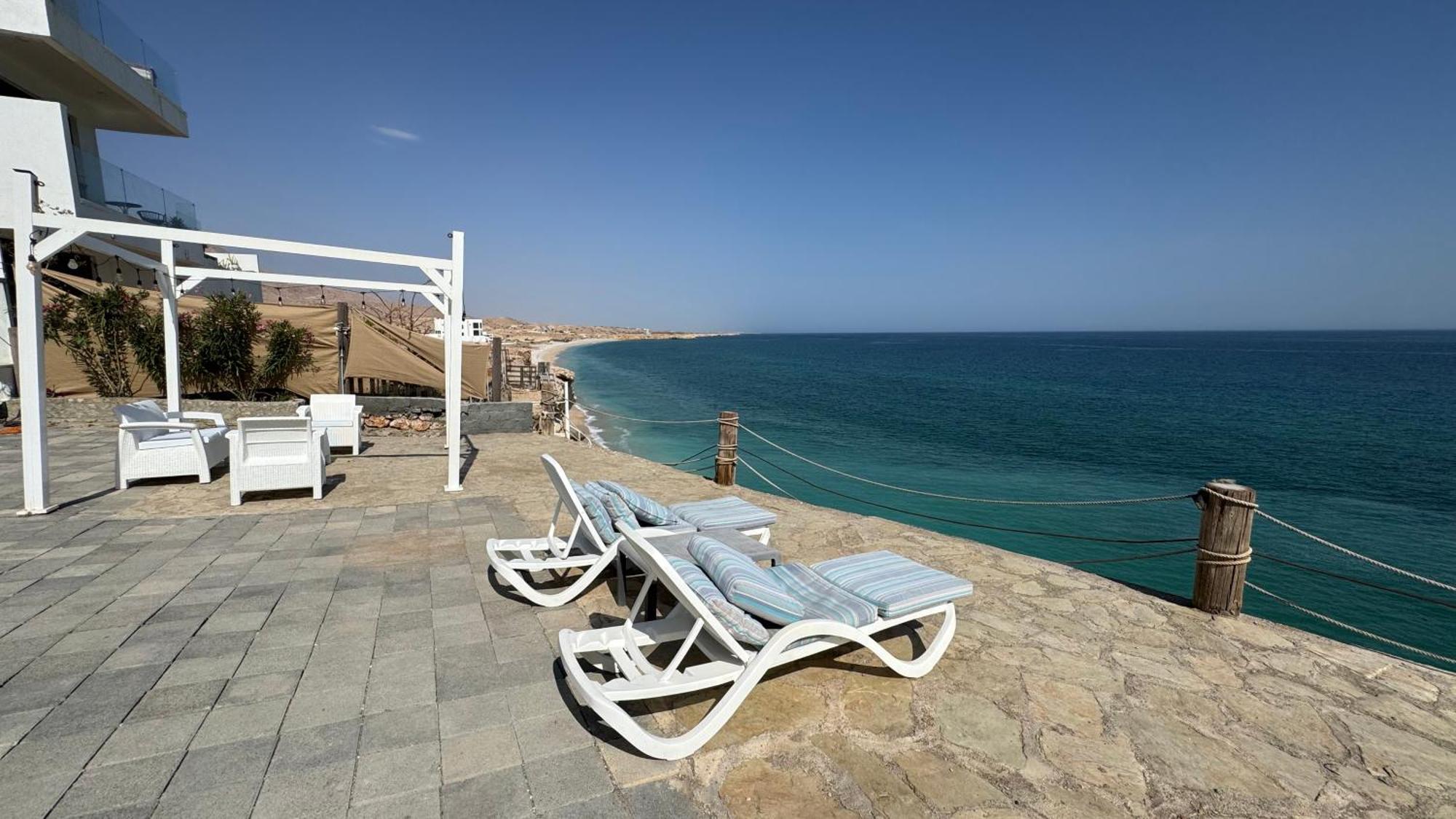 Wadi Shab Beach Villa Sur Eksteriør billede
